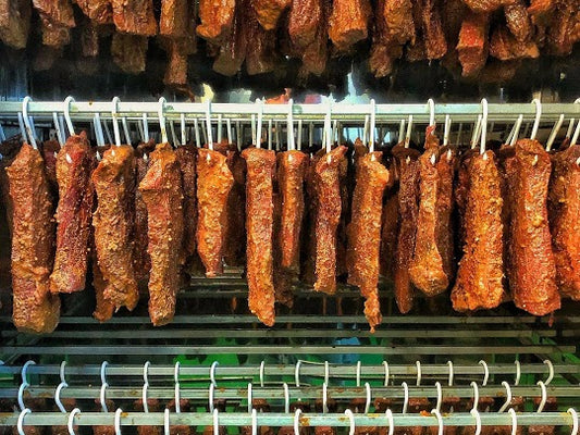 Runder uses Dutch beef to make biltong.