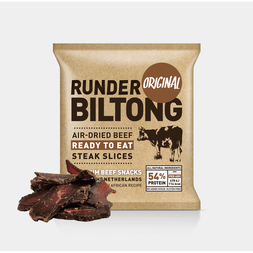 40g Biltong Snack Bags The Netherlands Amsterdam – Runder Biltong